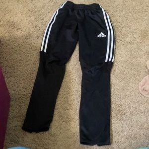 Black adidas sweatpants
